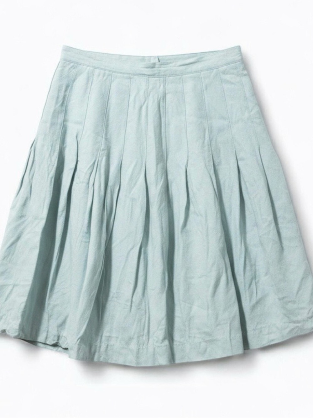 Casual Corner Vintage Pastel Green Skirt Womens 6 Small